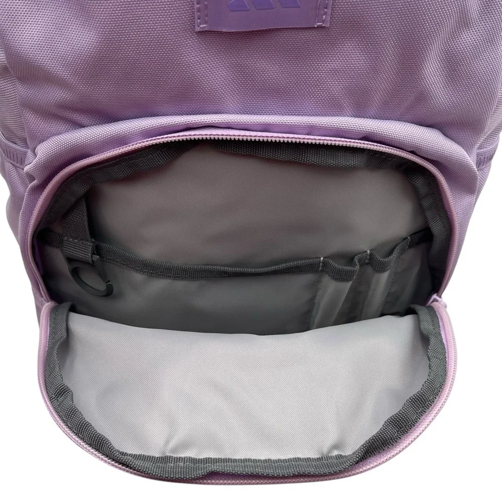 Adidas Girls School Midway Backpack Plum Purple Aqua‎ Fits 15